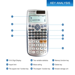 Nhà Máy Bán Buôn FX-991ESP Tiên Tiến Khoa Học Máy Tính 417 Chức Năng Thiết Bị Điện Tử Cho Các Trường Thi Sinh Viên Của Abs - Product Image 3