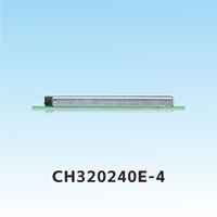 CH320240E-4 Modul LCD Grafis COG 3,8 Inci Layar LCD Matriks Titik 320240 Bingkai Besi RA8835 ChuanHangDisplay Produsen Langsung