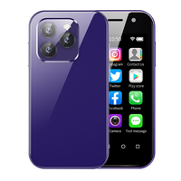 Smartphone Android Compact XS14Pro 3.0 Pouces 4G LTE 3G 32G Double SIM Quad Core Batterie 2000mAh Vente en Gros Espagnol Français Allemand