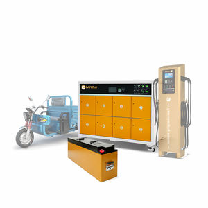 Gabinete Horizontal de 8 Compartimentos para Baterías de Litio, Carga Rápida de 800W, Intercambio Rápido en 30s para Vehículos Eléctricos de 2/3 Ruedas para Entrega de Alimentos - Product Image 5