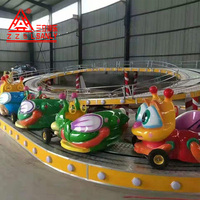 Manège Sanly pour attraction de fête foraine, manèges mini-shuttle, train électrique à thème animalier pour enfants, mini-roller coaster à vendre