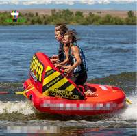 Airfun Parc aquatique gonflable Tube remorquable Bateau à moteur gonflable Scooter Sports nautiques Bateaux & Navires