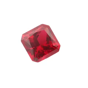 实验室种植创造的红宝石血红色合成红宝石用于女性珠宝