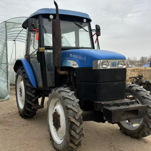 Tracteur à roues d'occasion Shuangjia Shanghai SNH704, 70 CV, moteur diesel <span class=keywords><strong>4</strong></span> cylindres, boîte de vitesses à quatre roues motrices, robuste et durable, Shandong Rural/Farm - Product Image 1