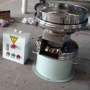 450mm Rotary <b>Vibrating</b> Sieve 1 Layer 220V 304 Stainless Steel 100 Mesh Vertical <b>Vibrating</b> <b>Motor</b> Food Processing - Product Image 5