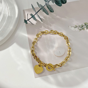 Pulsera de Acero Inoxidable con Cierre OT y Grabado de Proverbios, 3 Acabados de Color, Joyería Elegante <span class=keywords><strong>para</strong></span> <span class=keywords><strong>Mujer</strong></span> - Product Image 5