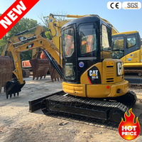 Mini-excavatrice Caterpillar 303.5E d'occasion, d'origine japonaise, 3,5 tonnes, Cat 303.5 E Cr, petite pelle, matériel de terrassement et de construction