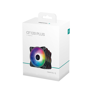 DeepCool CF120 PLUS V2 3 Pack 120mm ARGB Silent PWM PC <b>Cooling</b> <b>Fan</b> - Product Image 4