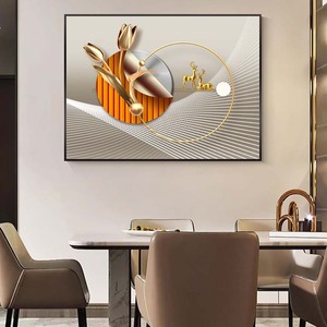 Özel DIY elektrik sayacı kutusu kapak boyama kiti Art Deco tarzı portre tuval sanat dikey desen aile fotoğraf boya numaraları - Product Image 3