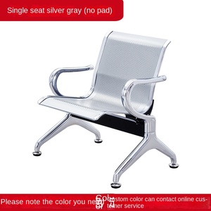 Silla de fila pública de Metal moderna, sofá, silla triple, banco para sala de espera de hospital de aeropuerto o silla de fila de espera - Product Image 5