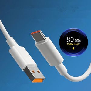 อะแดปเตอร์ชาร์จเร็ว 120W สำหรับปลั๊ก US EU พร้อมสายดาต้า Type C 6A สำหรับ Xiaomi - Product Image 5