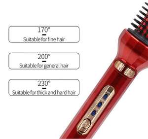 XBH gros cheveux bigoudi peigne <span class=keywords><strong>2</strong></span> en 1 <span class=keywords><strong>fer</strong></span> à lisser et bigoudi automatique cheveux bigoudi Portable spirale automatique <span class=keywords><strong>fer</strong></span> à <span class=keywords><strong>friser</strong></span> - Product Image 3