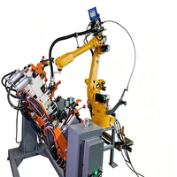Bras robotisé de soudage CNC, robot de soudage automatique, taux de défauts de soudage réduit, soudage de pièces de machines agricoles