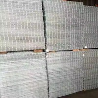 Cerca de alambre tejido con nudos fijos para ganado, ovejas y ciervos, malla de alambre galvanizada para protección de viñedos y jardines
