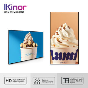 Pantalla LCD Comercial de Señalización Digital de 21.5/32/43/50/55/65 Pulgadas HD Slim para Montaje en Pared con <span class=keywords><strong>Software</strong></span> CMS - Product Image 1
