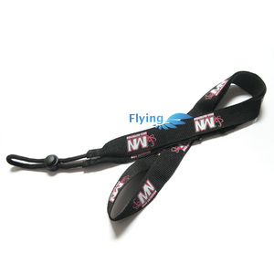 Tùy Chỉnh Polyester Chất Liệu Phụ Kiện Dây Buộc Màn Hình Kỹ Thuật Số In Jacquard ID Keychain PVC Huy Hiệu Chủ Dệt Thăng Hoa Dây Buộc - Product Image 2