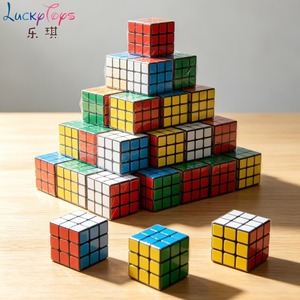 Mini Cubo Mágico de 3 cm, Suave, 3x3, para Principiantes, Juguete para la Inteligencia de los Niños y Alivio del Estrés - Product Image 6