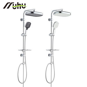 Venta al por Mayor de Artículos Populares en Turquía, Juego de Ducha de Lluvia Redonda de Acero Inoxidable, Mezclador de Grifería para Baño, Juego de Ducha de Lluvia - Product Image 5