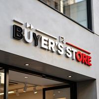 Lettres en métal LED AC attrayantes, étanches IP65 pour extérieur, logo publicitaire personnalisé en 3D pour façade de magasin, montage mural