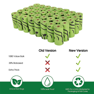 Fournitures pour animaux de compagnie Sacs poubelles parfumés pour chien 2024 <span class=keywords><strong>Sac</strong></span> de merde personnalisé Biodégradable Compostable Chien Sacs de déchets pour animaux de compagnie - Product Image 5