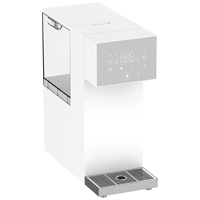 Mini distributeur d'eau potable instantané à osmose inverse électrique à chauffage rapide, comptoir, eau chaude à 50 degrés Fahrenheit, eau froide, faible niveau d'eau
