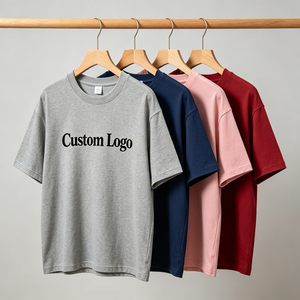 <b>High</b> Quality Custom 100% Cotton 220gsm Slim Fit Crew <b>Neck</b> <b>Men</b> <b>Tshirt</b> Heat Transfer for Sports Casual Wear - Product Image 1