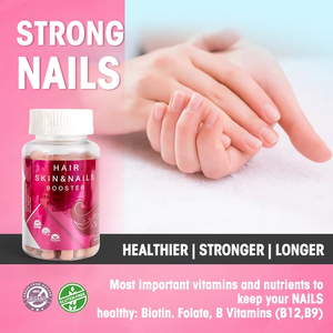 Multivitamínico para el cabello de biotina en dosis de caramelo de goma no aplicable para mujeres embarazadas Multivitamínico para mujeres - Product Image 4