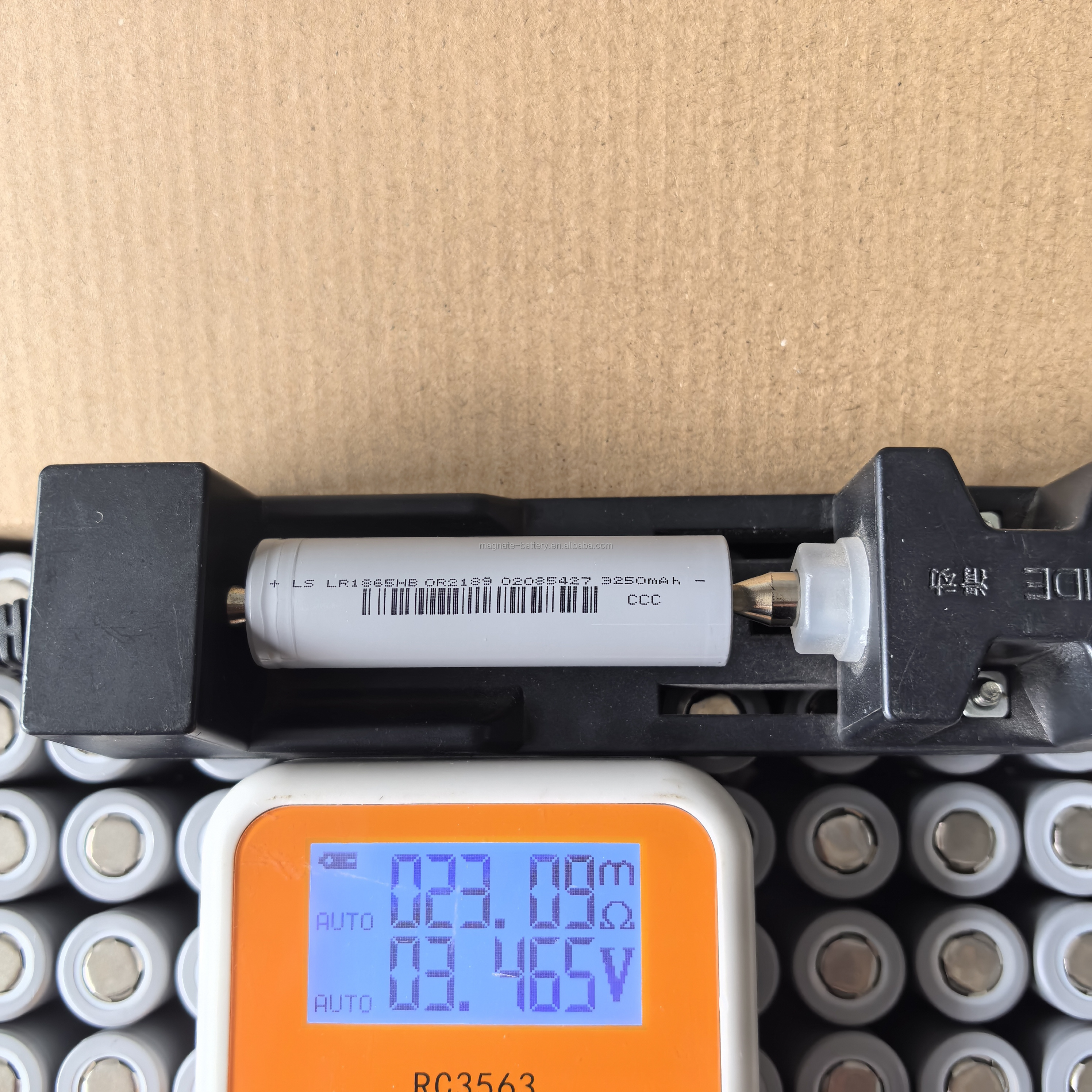 LR1865HB Battery High Rate 3350mAh 3C 10A Discharge 3.6V Cylindrical Cells Li-ion Battery for Electric Drills Power Tools · image 3