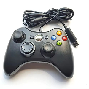 จอยเกมสำหรับคอนโทรลเลอร์ไมโครซอฟท์ เอกซ์บอกซ์ 360 จอยสติ๊กแบบมีสาย จอยแพด คอนโทรลเลอร์เกมแบบ USB สำหรับคอนโซลเอกซ์บอกซ์ 360 และพีซี - Product Image 2
