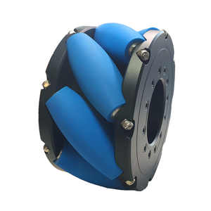 Preços acessíveis 11 Polegadas 375 milímetros Material Importado Mecanum Roda Capacidade de Carga Pesada <span class=keywords><strong>Omni</strong></span> Roda para agv Veículo Autônomo - Product Image 5