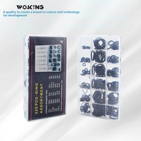 Woking 2,9*1,78 Schwarzer Nitrilkautschuk O-Ring Dichtungssatz Wasserdicht Ölbeständig Automobil-Mechanischer Dichtungssatz FKM-Material