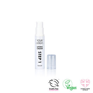 Global Beauty Products 100% Crème de levage végétalienne pour les sourcils et les cils-Étape 1 (11%) Pompe sans air de 10ml - Product Image 2