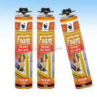 Installation de mastic polyuréthane de fixation Mousse expansible PU sans CFC