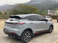 Подержанный Emgrand S 1.4T Turbo SUV 2021 года, АКПП, кожаные сиденья, темный панорамный люк, камера заднего вида, левый руль, двигатель 4 л, низкий пробег