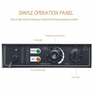 High Performance Commercial Bear Shaped Mini Egg <b>Waffle</b> <b>Maker</b> Stainless Steel Electric Snack Baking Machine For Cafe Snack Shop - Product Image 2