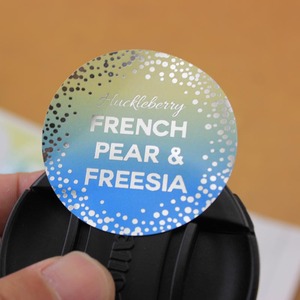 Pegatina de holograma personalizada en 3D, pegatina de vinilo transparente para cosméticos, diseño personalizado multicapa, ODM promoción/OEM - Product Image 1