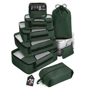 8 - Set Packing <b>Cubes</b> <b>Suitcases</b> Efficient Clothes and Travel Accessories Storage with Durable Portable Breathable Mesh Design - Product Image 3