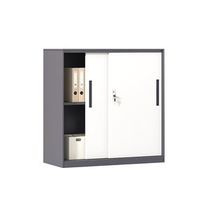 Armoire <span class=keywords><strong>de</strong></span> classement en acier à porte coulissante <span class=keywords><strong>avec</strong></span> serrure à clé pour <span class=keywords><strong>petit</strong></span> <span class=keywords><strong>bureau</strong></span>, école et hôpital - <span class=keywords><strong>Rangement</strong></span> <span class=keywords><strong>de</strong></span> fichiers efficace - Product Image 3