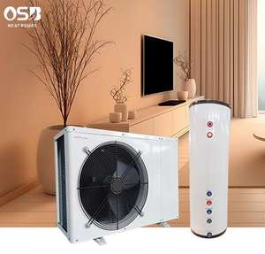 Bomba de Circulación de <span class=keywords><strong>Agua</strong></span> Caliente <span class=keywords><strong>Sanitaria</strong></span> de Acero Inoxidable, Tanque de Amortiguación DHW para Bomba de Calor, Ahorro de Energía Eléctrica, Uso Doméstico Exterior - Product Image 1