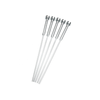 Pasador Expulsor Plano Recto de Alta Calidad Marca Z-TOP Modelo JZ004 SKD61 SKH51, Tamaño Personalizado, Acero, para Molde de Inyección de Vehículos