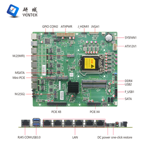 Công nghiệp Bo mạch chủ <span class=keywords><strong>Intel</strong></span> Q250 <span class=keywords><strong>LGA</strong></span> <span class=keywords><strong>1151</strong></span> i3 i5 <span class=keywords><strong>i7</strong></span> 2 DDR4 SATA3.0 mSATA VGA HD 2 Com 6 RJ45 LAN tường lửa máy chủ Bo mạch chủ - Product Image 4