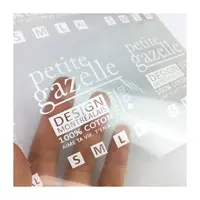 غسل الرعاية التسمية tagless نقل الحرارة الصحافة تي شيرت تسميات الرقبة العلامة الحديد على 3D ملصق الطباعة ، شعار TPU الملابس التسمية