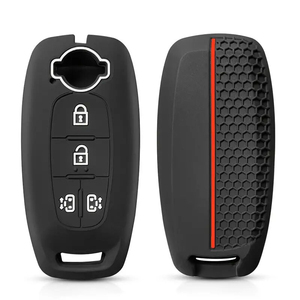 Hot Bán thiết kế mới cao su <span class=keywords><strong>Key</strong></span> Fob trường hợp chìa khóa xe Vỏ bảo vệ mềm sang trọng Silicone cao su xe <span class=keywords><strong>Key</strong></span> bìa cho Nissan Infiniti - Product Image 3