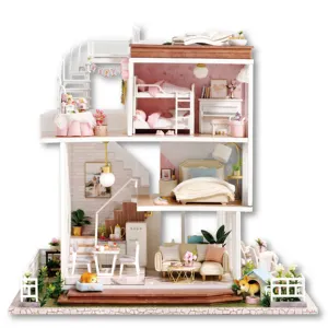 Cuteroom Diy Poppenhuis Zo Goed Villa Model Delicate Gift Voor Lover Oorsprong Ontwerp