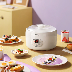 Điện nhựa sữa chua <span class=keywords><strong>Maker</strong></span> Máy với kiểm soát nhiệt độ nhỏ 1L Công suất - Product Image 5