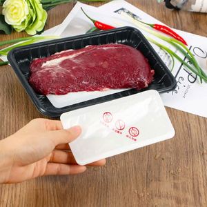 High Quality Eco-friendly PE Meat Absorbent Pad 45ml Absorbency Custom Size for Fish Meat Packing - Product Image 2