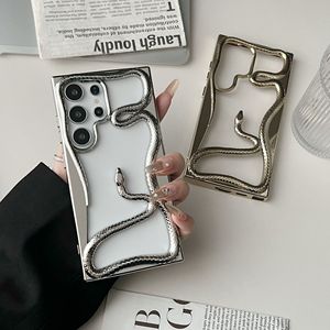 <span class=keywords><strong>Coque</strong></span> <span class=keywords><strong>de</strong></span> refroidissement serpent pour téléphones mobiles <span class=keywords><strong>Samsung</strong></span> S25Ultra S24Ultra S23Ultra Conception <span class=keywords><strong>de</strong></span> coupe électrolytique Matériau TPU Étui pour téléphone - Product Image 2