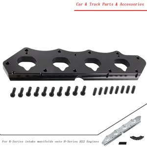 Adaptateur de collecteur d'admission en aluminium usiné CNC pour Acura Pro Series H Series vers K Series <span class=keywords><strong>H2K</strong></span> K2H - Product Image 2