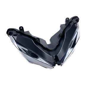 ไฟหน้ามอเตอร์ไซค์ Yongjin ความสว่างสูง สีดำ แบบ LED พร้อมไฟสูง/ต่ำ สำหรับ Kawasaki Ninja 400 - Product Image 4