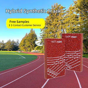 Pista de Atletismo Profesional de Poliuretano Compuesto, Superficie Deportiva Elástica de PU para Todo Clima, para Estadios Municipales - Product Image 3